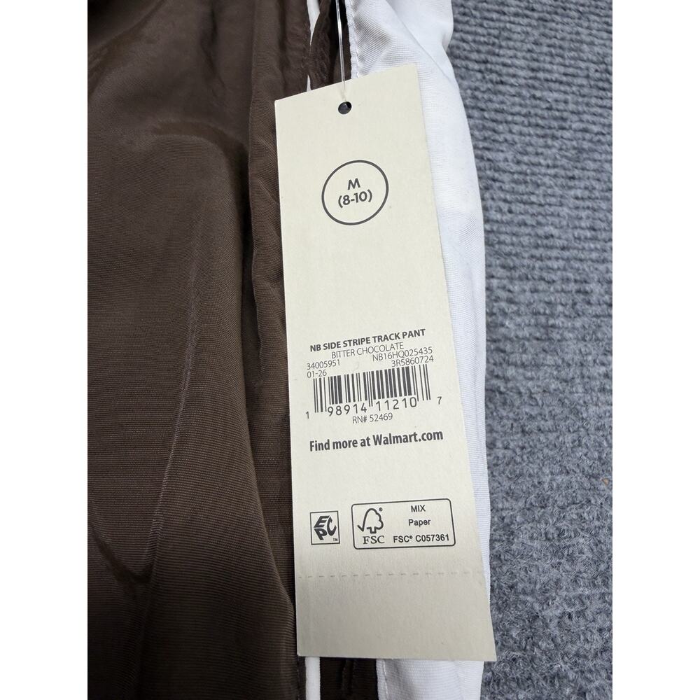 NWT No Boundaries Stripe Track Pant Women Sz M Brown/Blue MSRP $29.96 Lot Of 2 - Picture 2 of 7